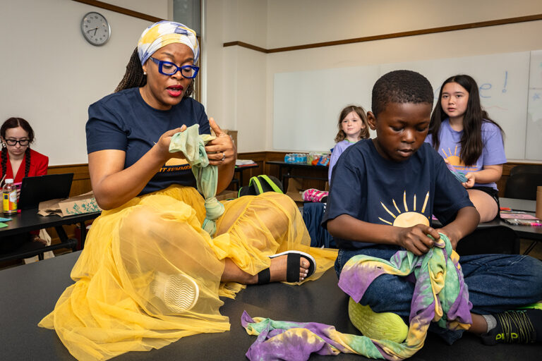 WashU summer camp merges art, public health education 
